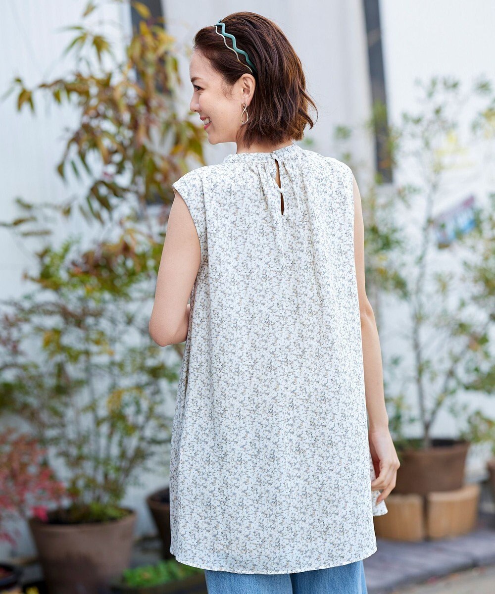 Tiaclasse 【洗える】体型カバーも叶うAラインギャザーチュニック 