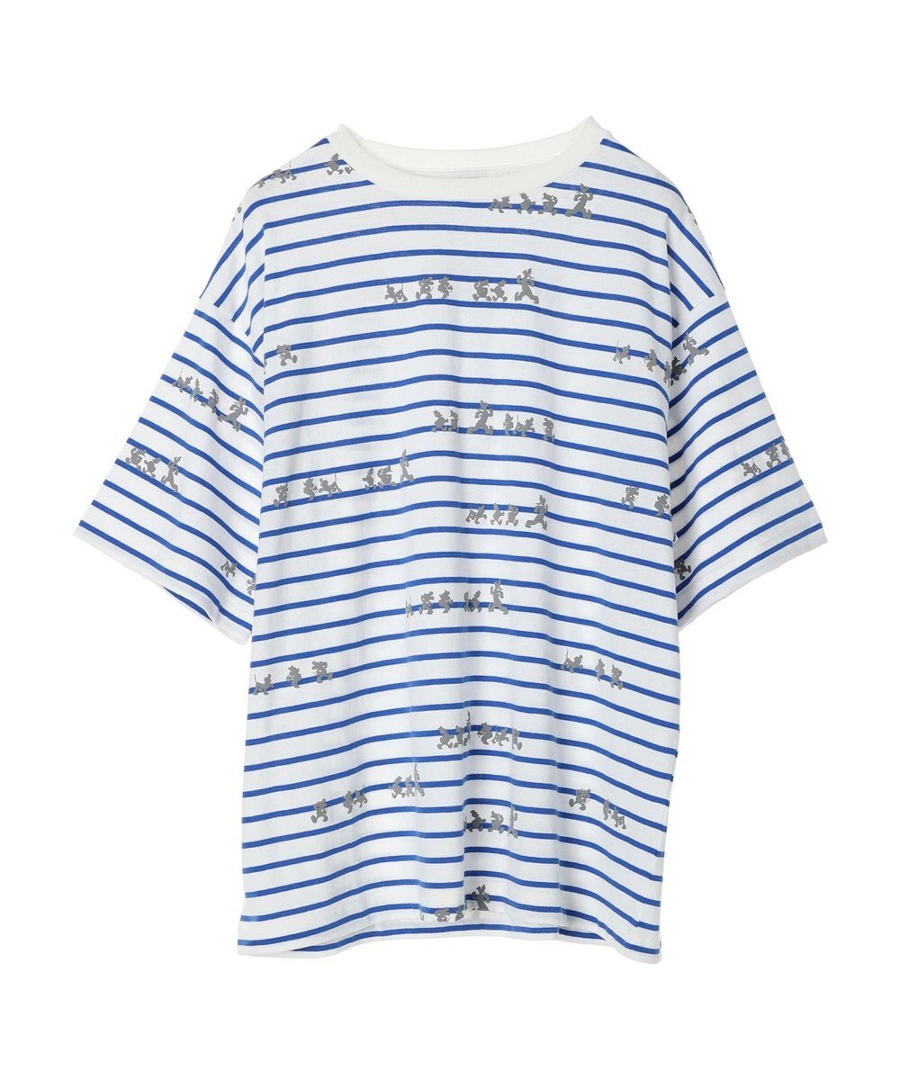 AMERICAN HOLIC 発砲プリントボーダーＴシャツ／Ｄｉｓｎｅｙ 