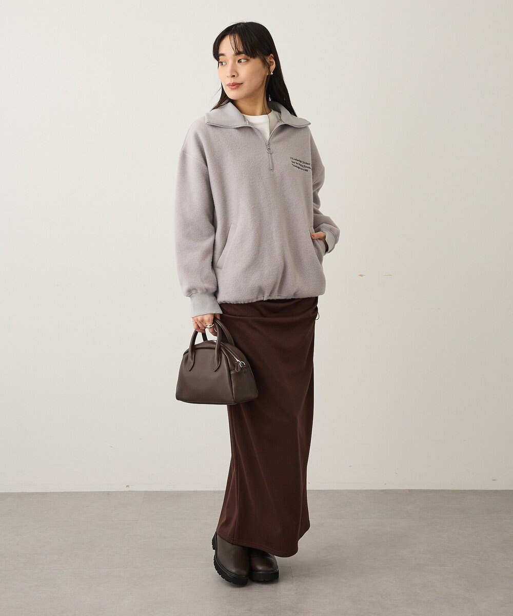 CRAFT STANDARD BOUTIQUE 起毛ハーフジッププルオーバー 