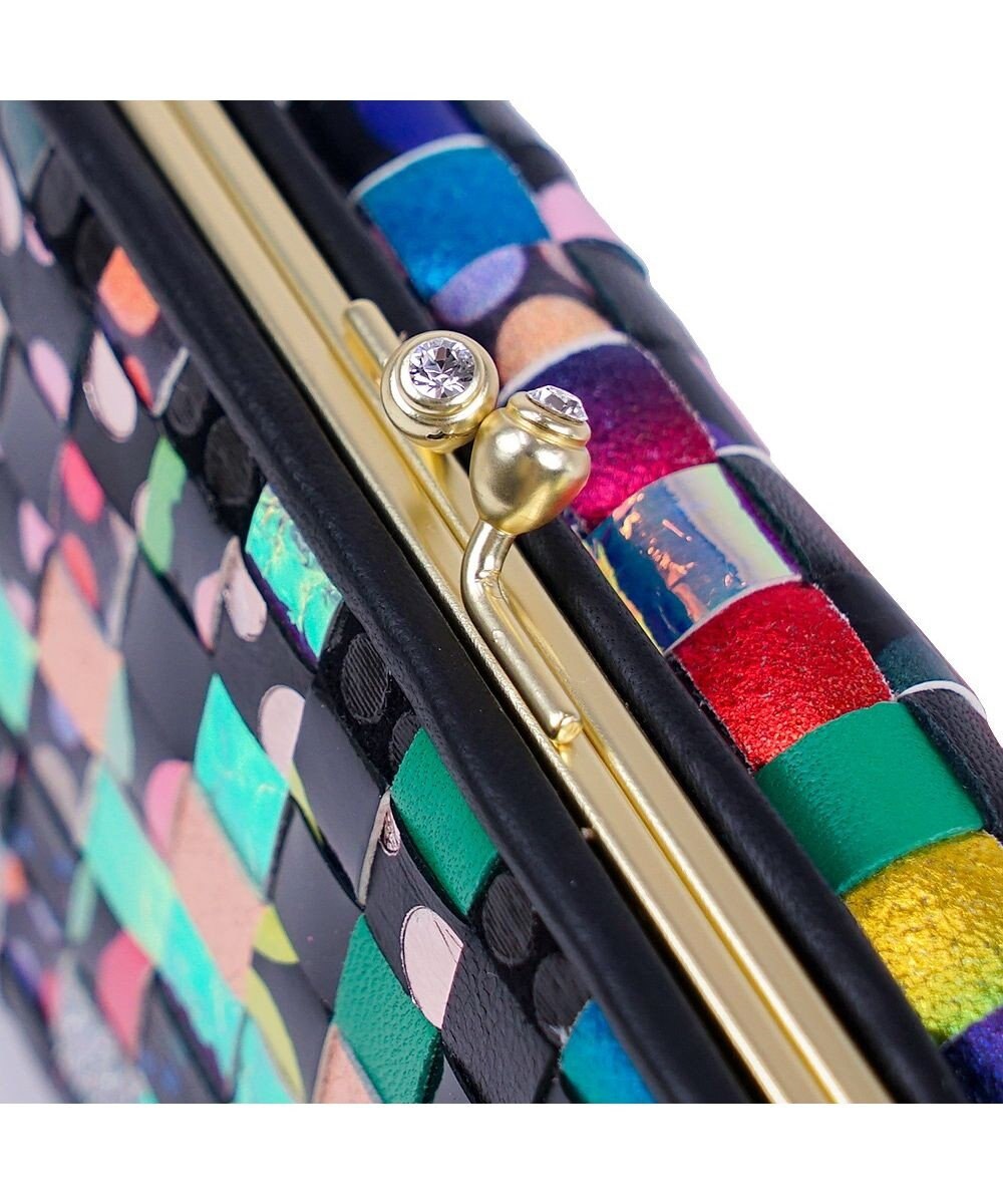 tsumori chisato CARRY エポネコメッシュ 2つ折り財布 がま口 