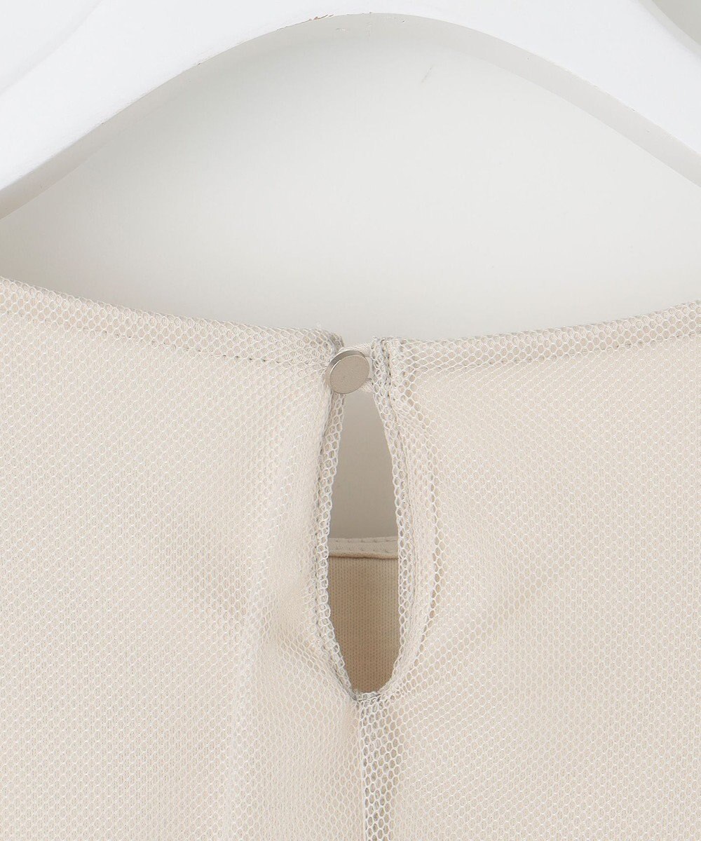 自由区 【洗える】シアーチュールプルオーバー カットソー 