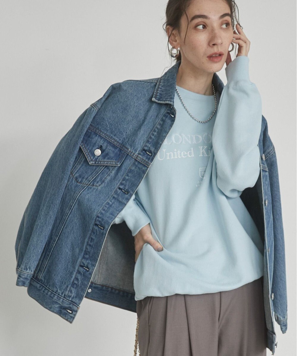 WEGO 【ANGIE VINTAGE】ビッグシルエットデニムジャケット / オーバーサイズGジャン 