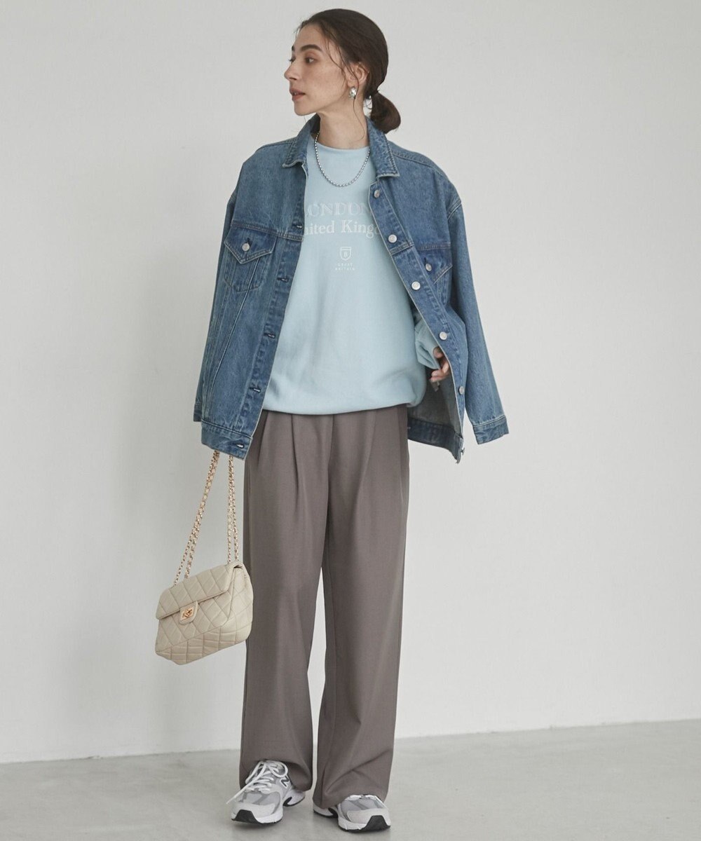 WEGO 【ANGIE VINTAGE】ビッグシルエットデニムジャケット / オーバーサイズGジャン 