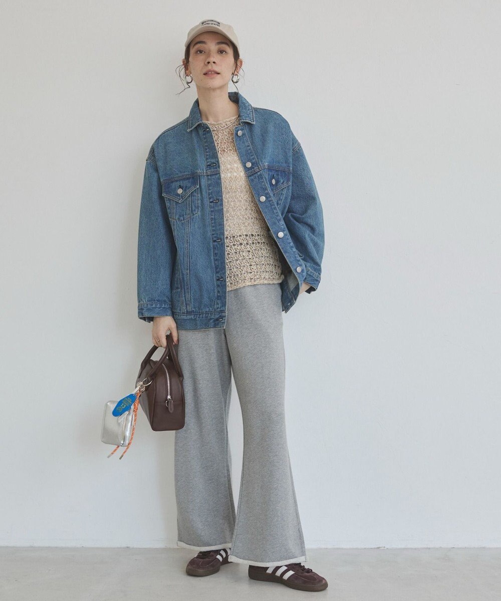 WEGO 【ANGIE VINTAGE】ビッグシルエットデニムジャケット / オーバーサイズGジャン 