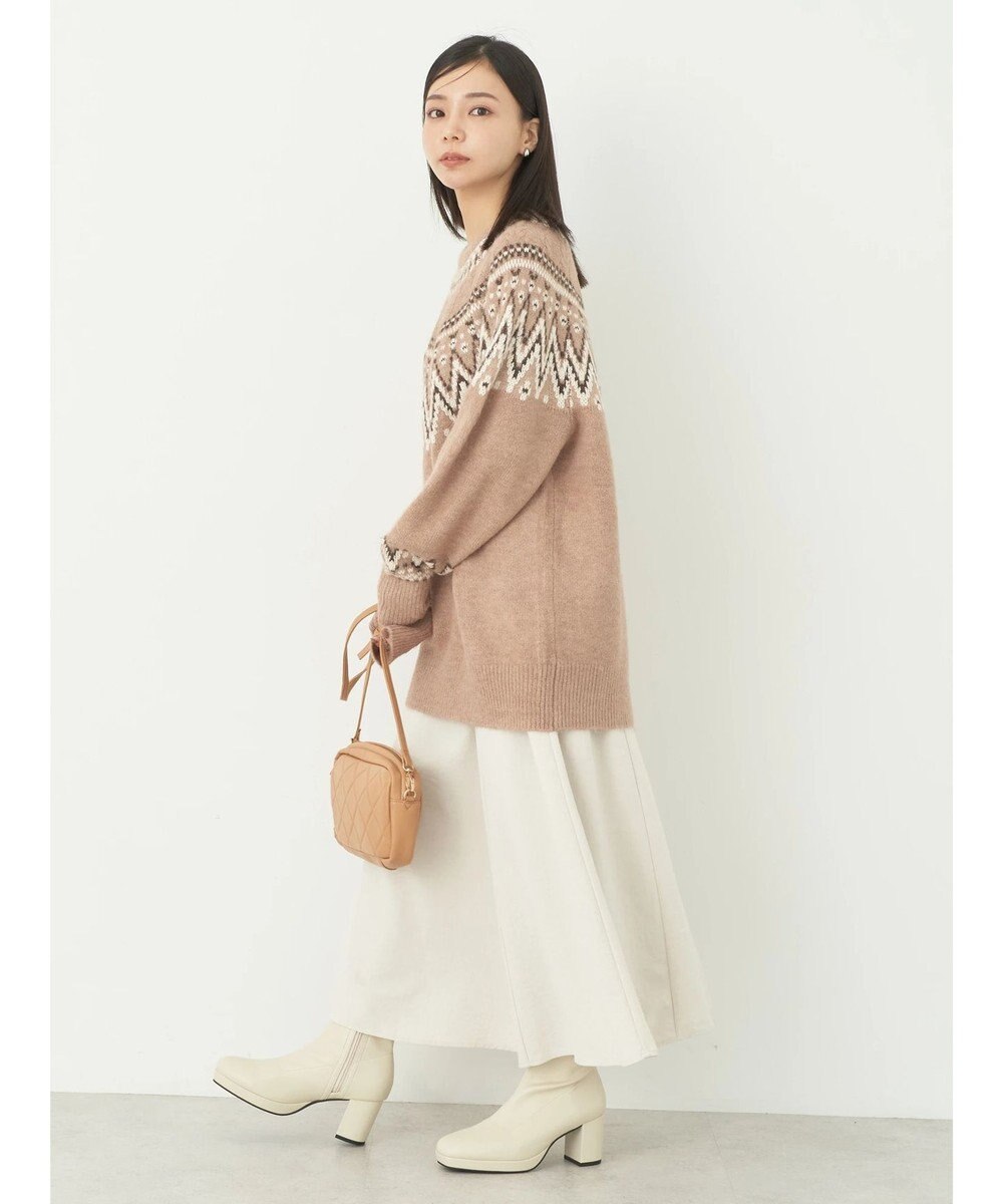 earth music&ecology オーロララメノルディックチュニック 