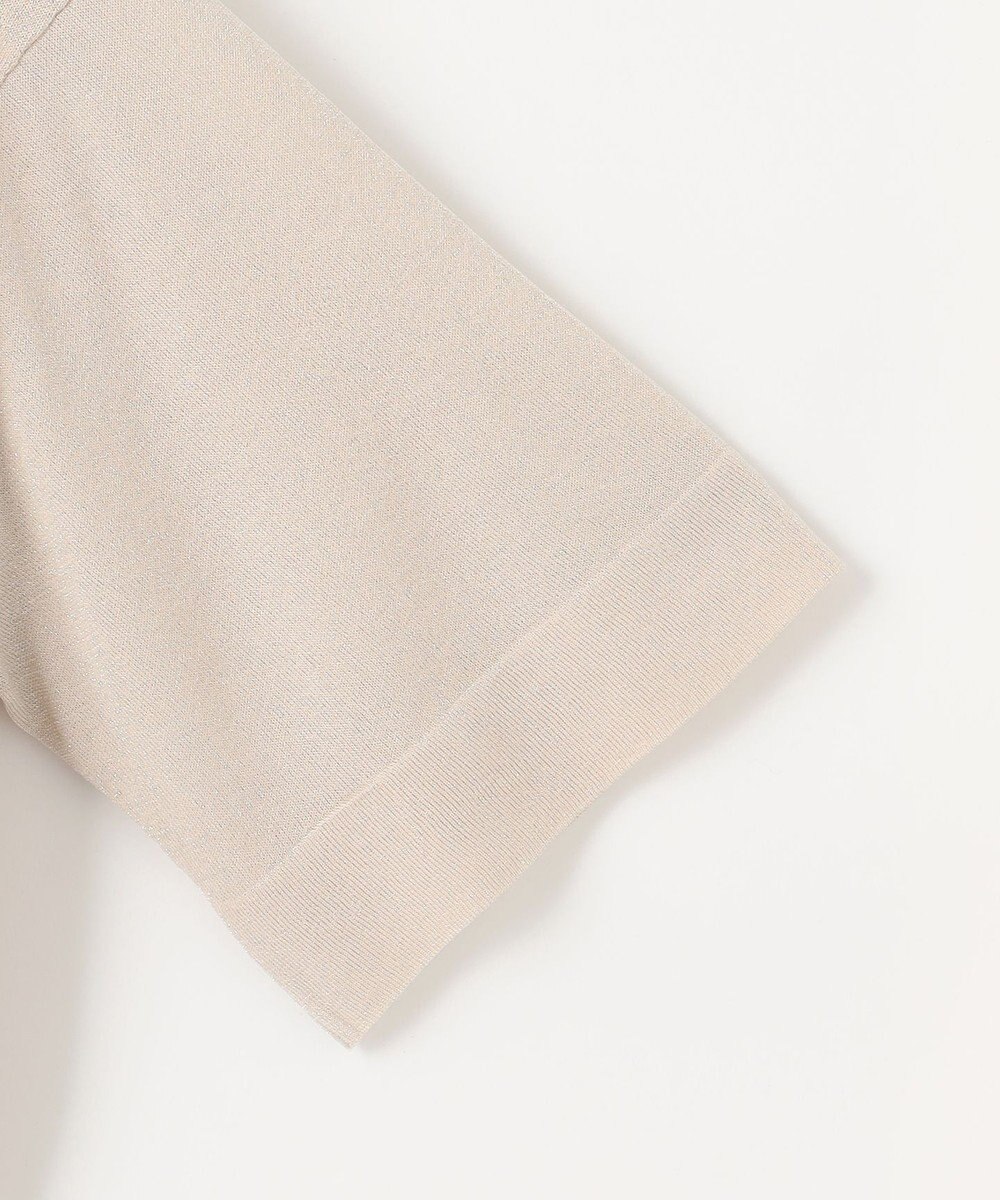 J.PRESS LADIES L 【洗える・抗菌防臭】LUREX ラメ ニットT 