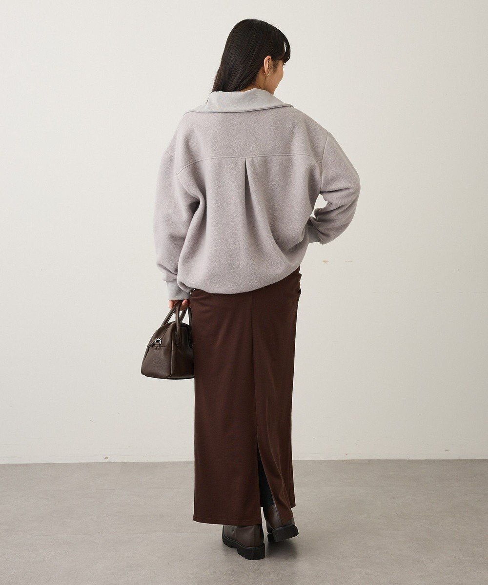 CRAFT STANDARD BOUTIQUE 起毛ハーフジッププルオーバー 