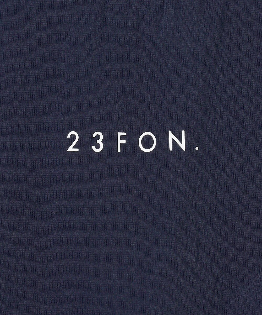 23区GOLF 【23Fondation/MEN】レイヤード風 コンビモックネック 