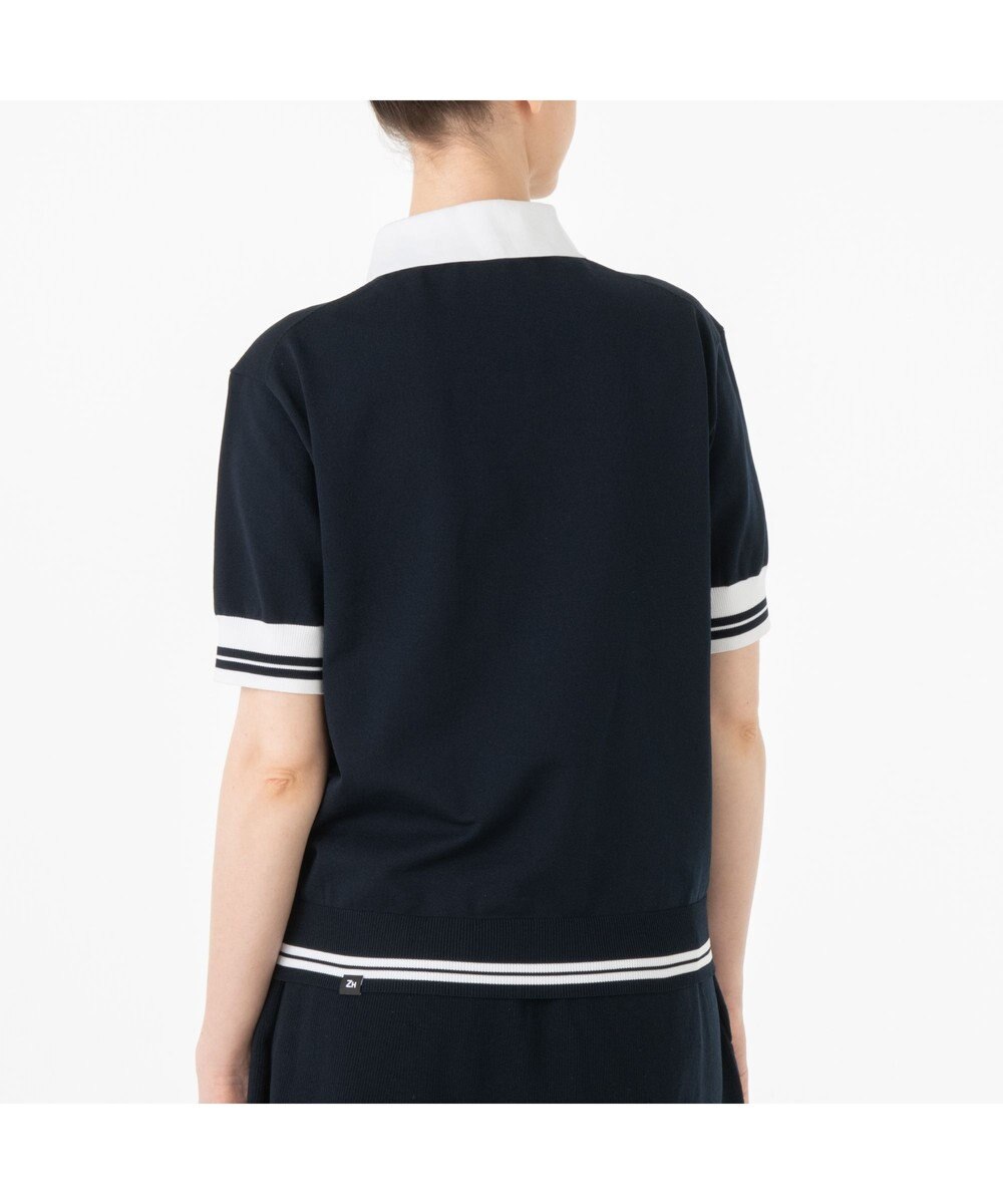 ZERO HALLIBURTON 【セットアップ可能】 ニットポロシャツ ZHG-W4A 7d 82879 ゴルフウェア 