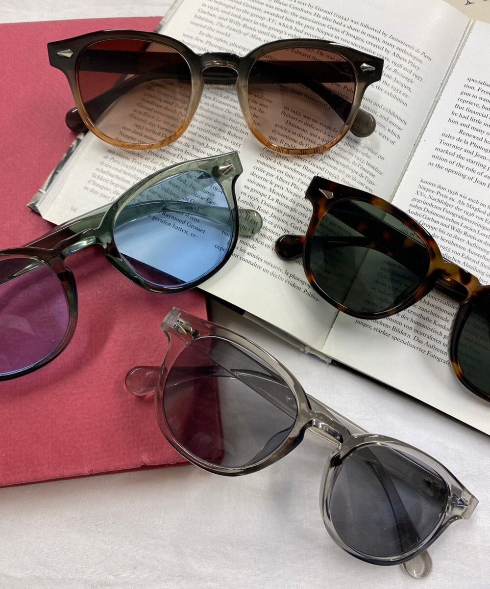 WEGO 【ユニセックス着用ITEM】クリアフレームカラーアイウェア 