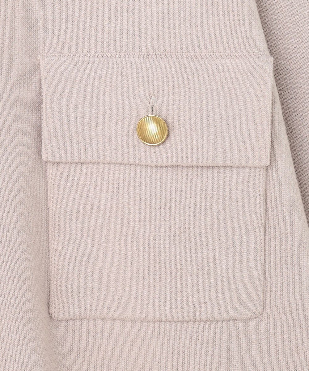 ANY 【洗濯機可】スウェットライクカーディガン 