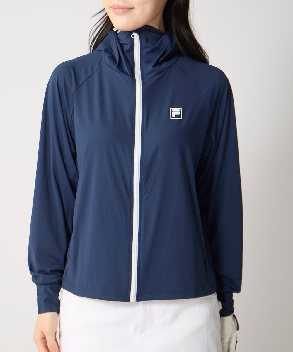 FILA GOLF／marie claire 【FILA GOLF】スーパーナイロンクール｜超接触冷感UVパーカー 