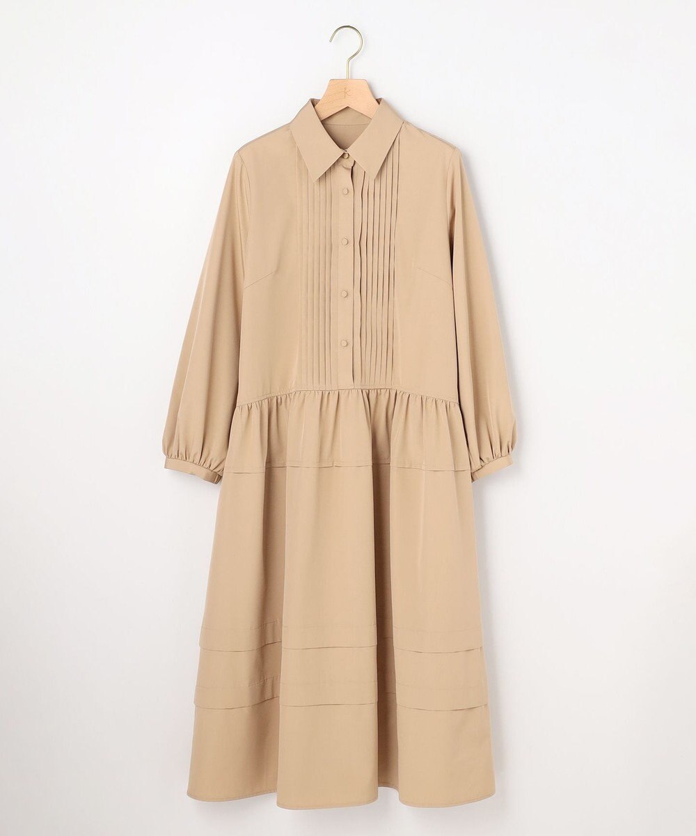 組曲 ソフトクロスピンタック ワンピース 