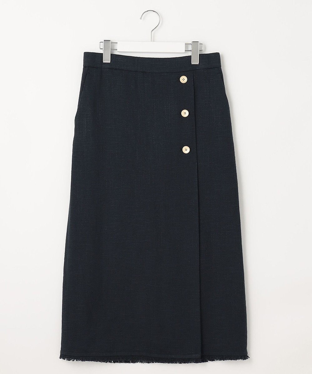 自由区 L 【セット可】ラミーブッチャー ストレートシルエットスカート 