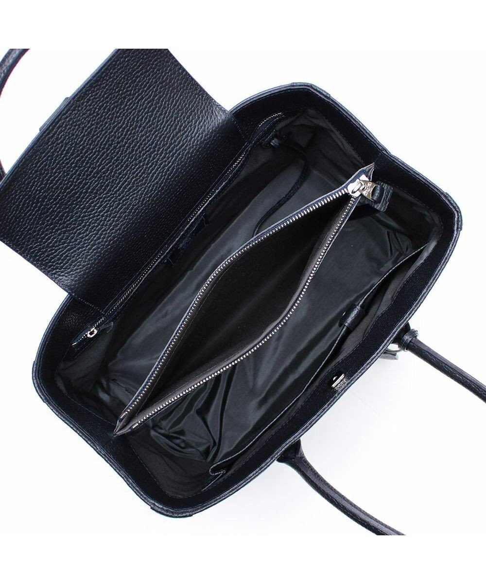 A.D.M.J. 【お受験】牛革/かぶせ付き トートバッグ32cm 