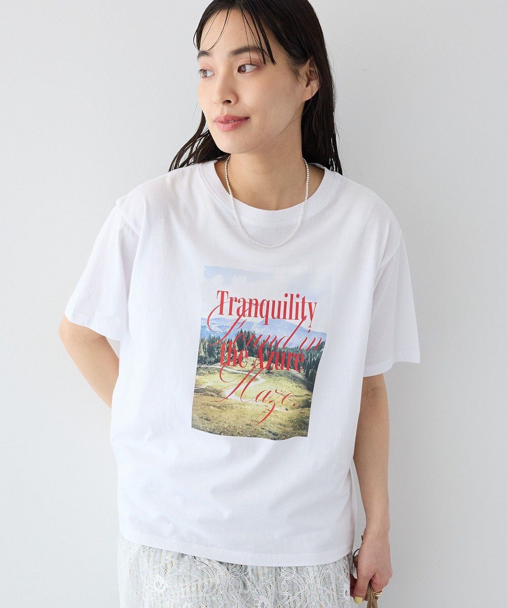 CRAFT STANDARD BOUTIQUE フォトプリントＴシャツ 