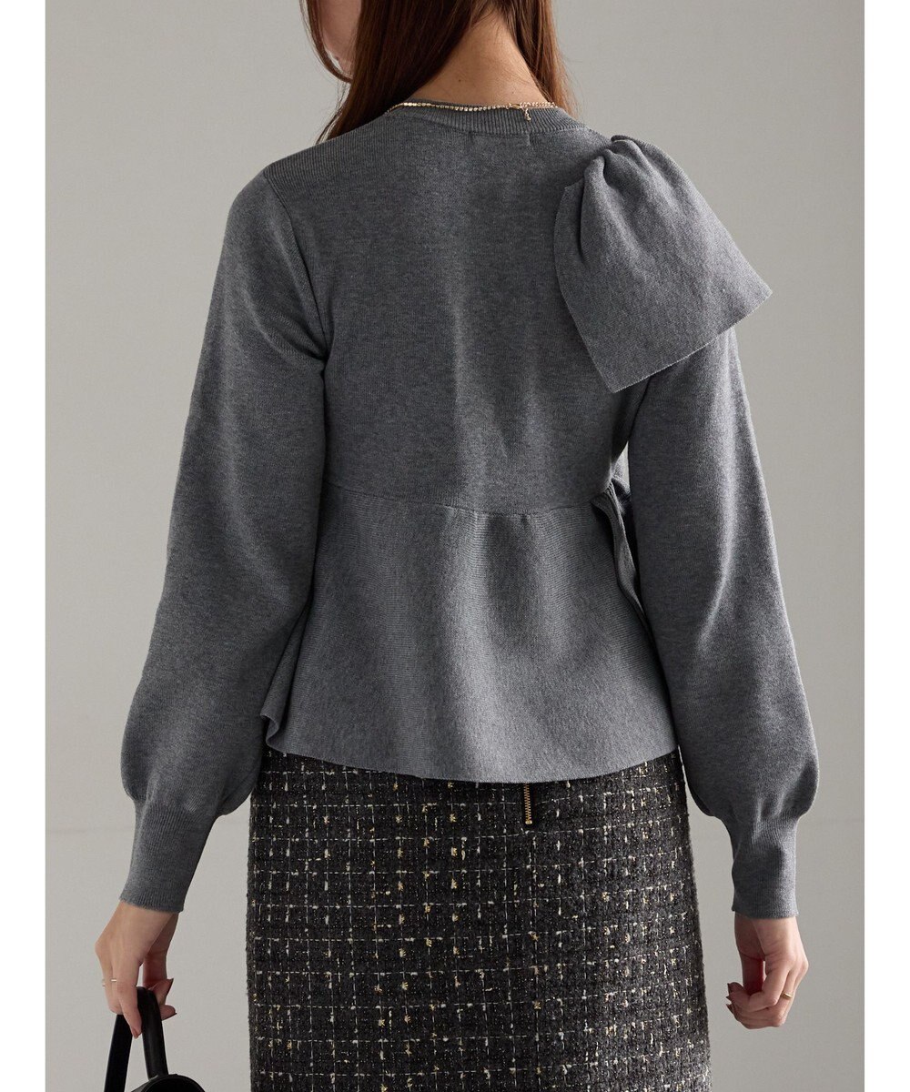 Te chichi アシンメトリーフリルニット《2025winter catalog item》 