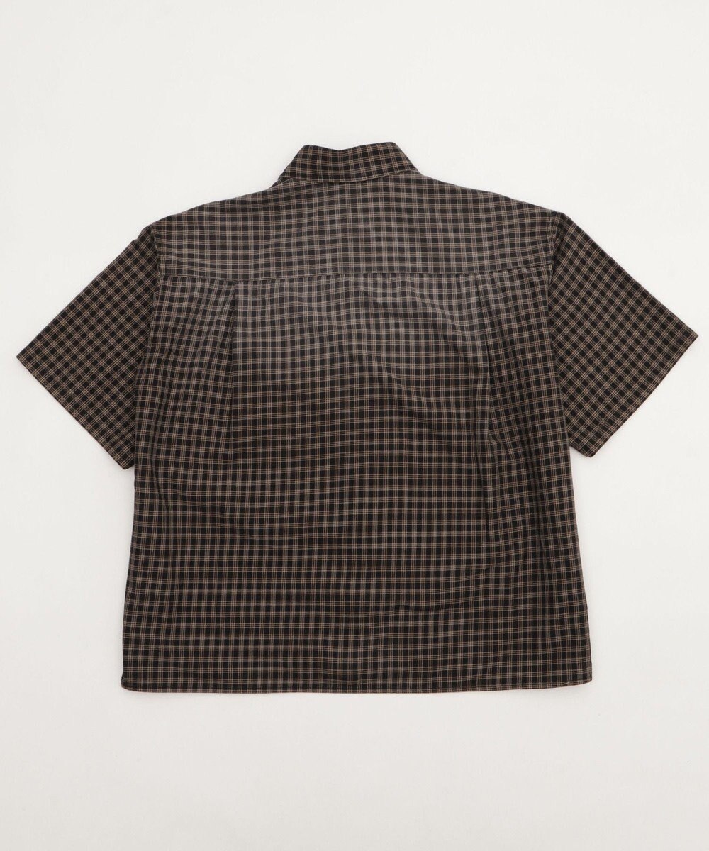 WEGO 【ユニセックス着用ITEM】ブリーチチェックロゴシャツ（SS） 