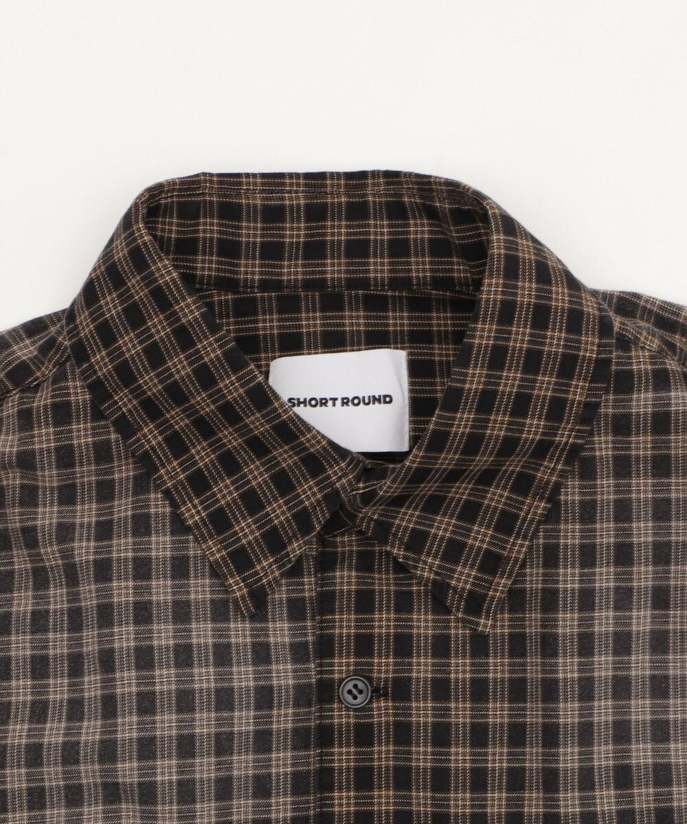 WEGO 【ユニセックス着用ITEM】ブリーチチェックロゴシャツ（SS） 