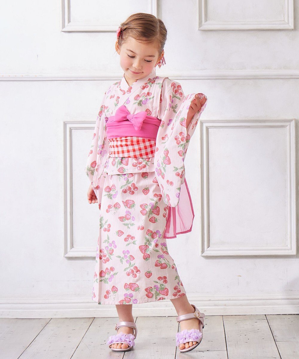 ANY KIDS ロング丈 浴衣 セット 