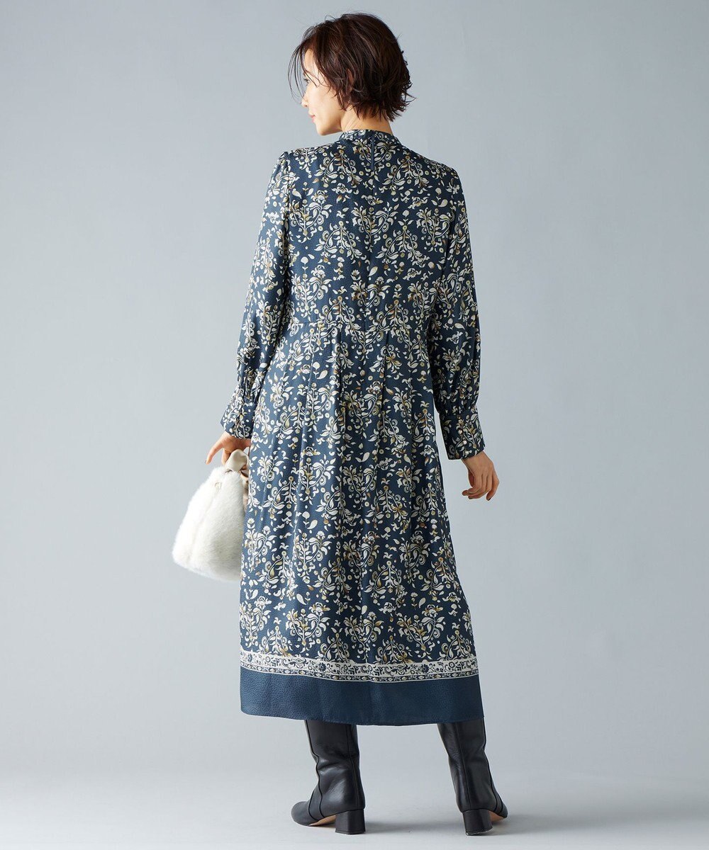 自由区 S 【洗える】ERICAパネルプリント ワンピース 