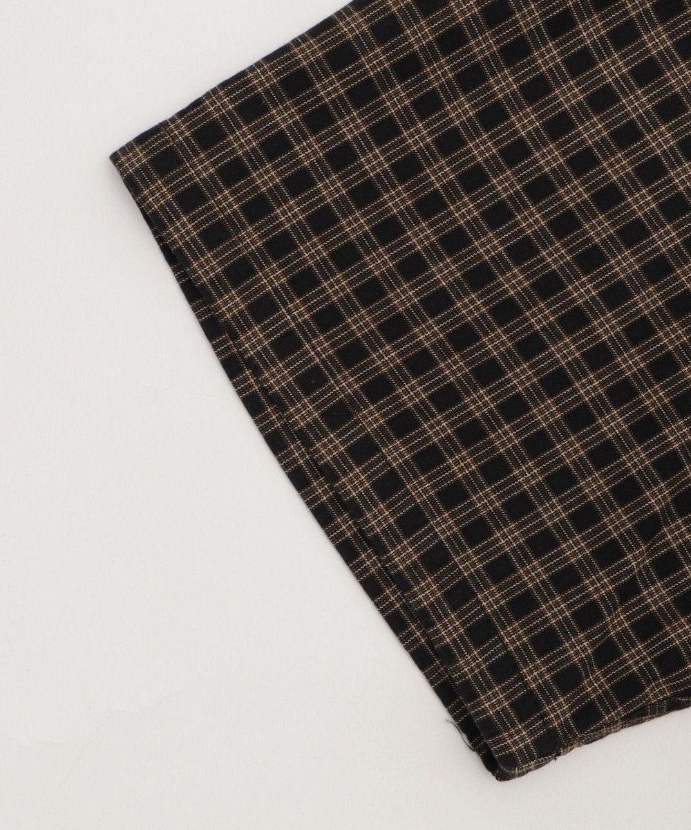 WEGO 【ユニセックス着用ITEM】ブリーチチェックロゴシャツ（SS） 