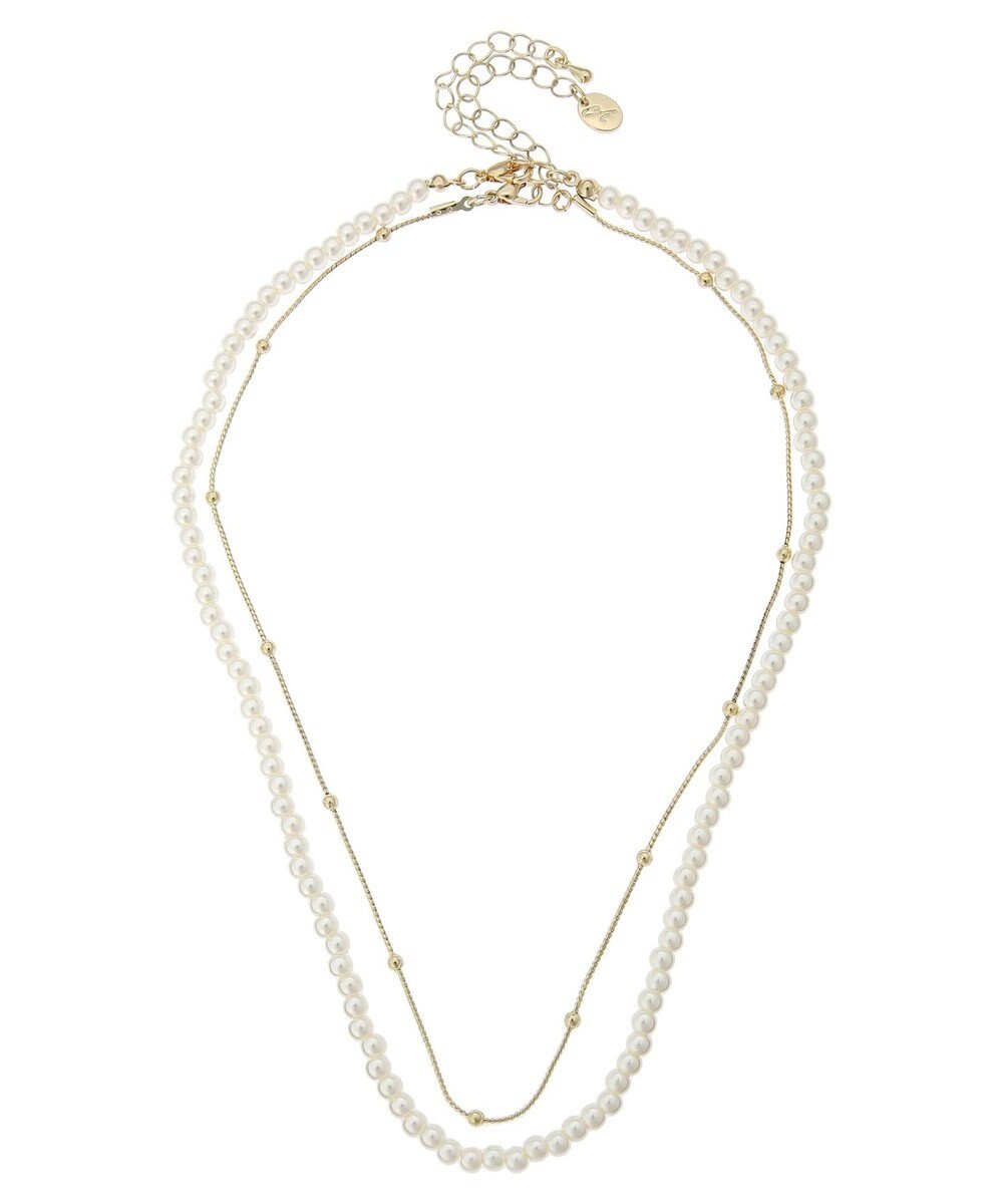 AMERICAN HOLIC ベビーパール・メタルボールＳＥＴネックレス 