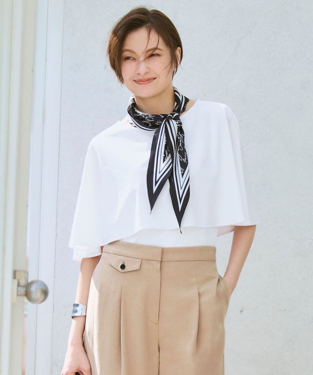 ICB 【CLASSY.掲載・30th ANNIVERSARY】5cityプリントスカーフ 