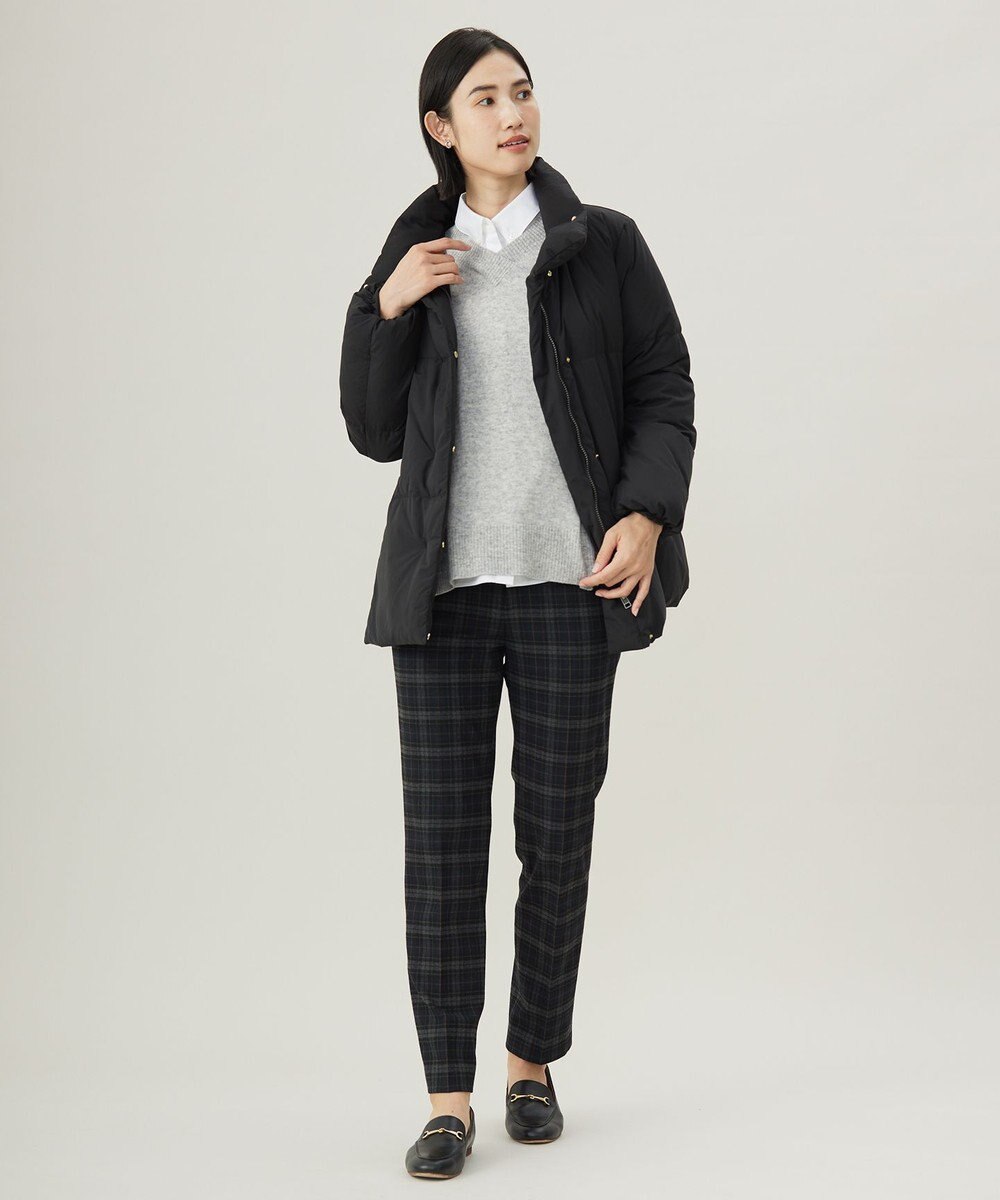 J.PRESS LADIES L 【洗える】CASHMERE BLEND Vネック プルオーバーニット 