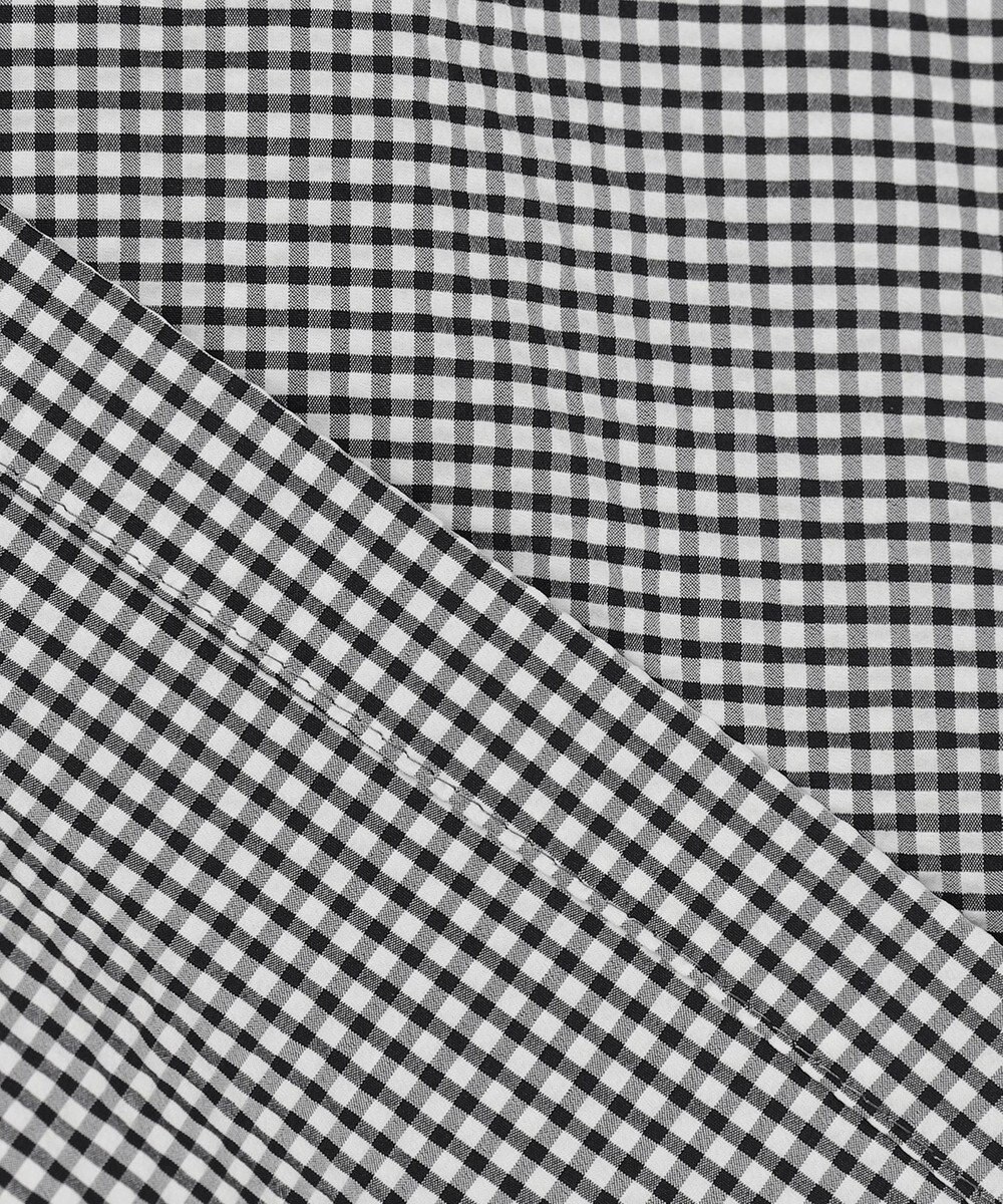 J.PRESS LADIES L 【洗える】Lightストレッチギンガム シングル トレンチコート 