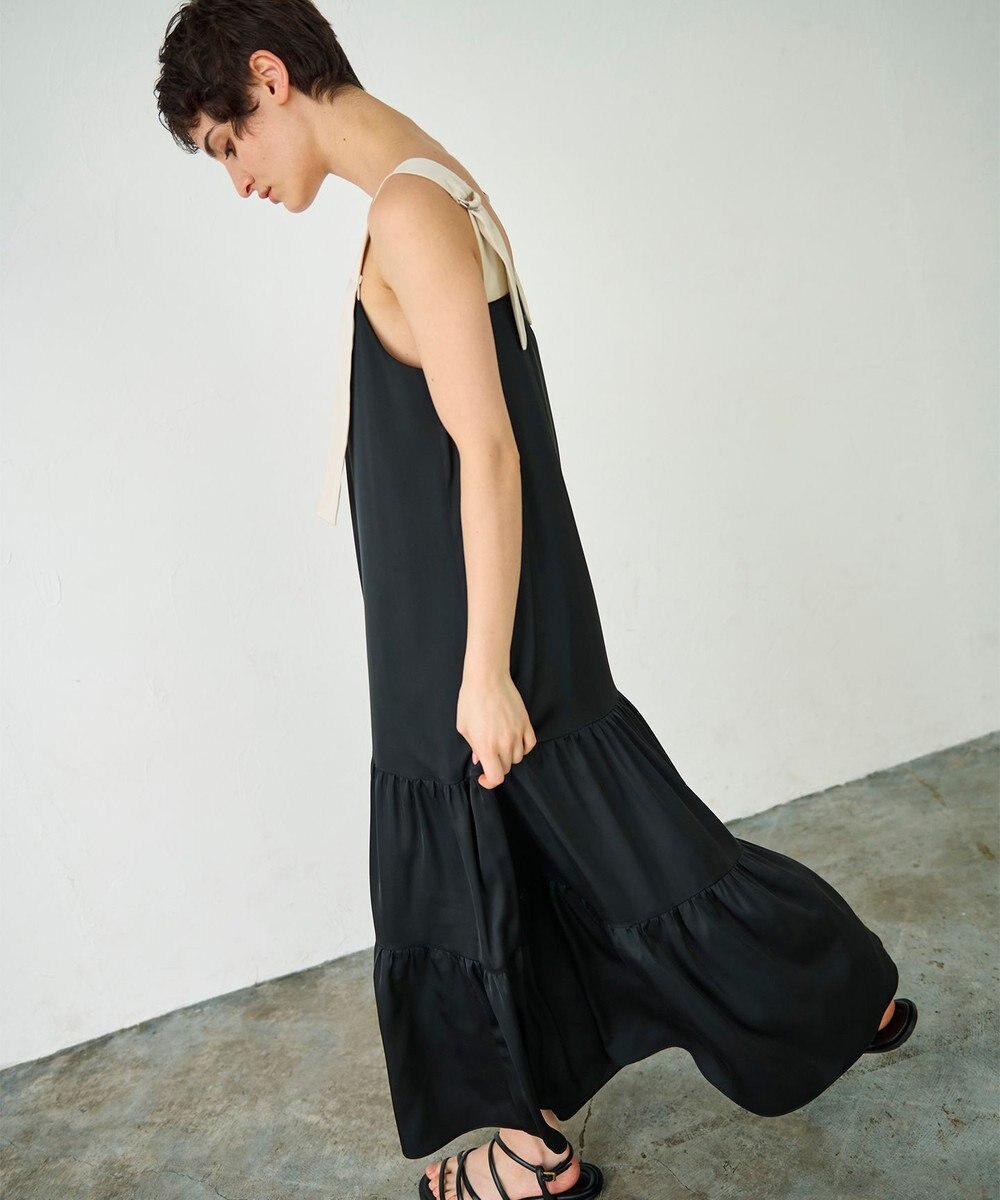 GRACE CONTINENTAL ティアードロングワンピース 