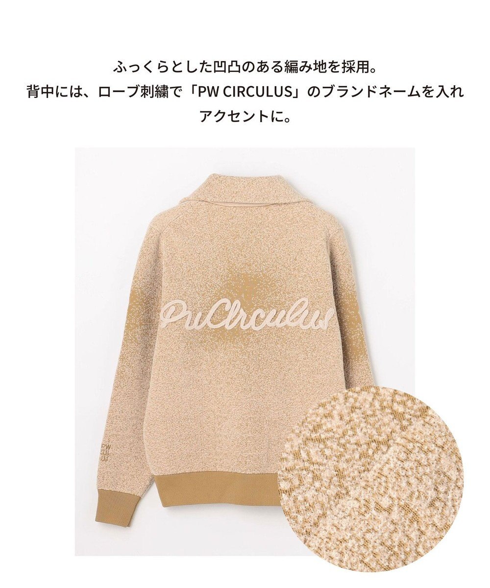 PW CIRCULUS 【手洗い洗濯可】 【WOMEN】グラデーションニット ゴルフウェア レディース 