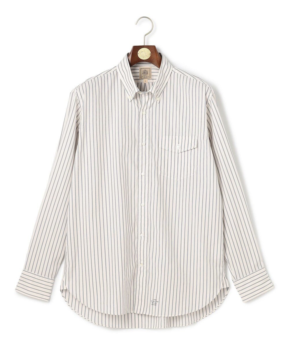 J.PRESS MEN 【SUPIMAコットン使用】マルチストライプブロードシャツ / B.D. 