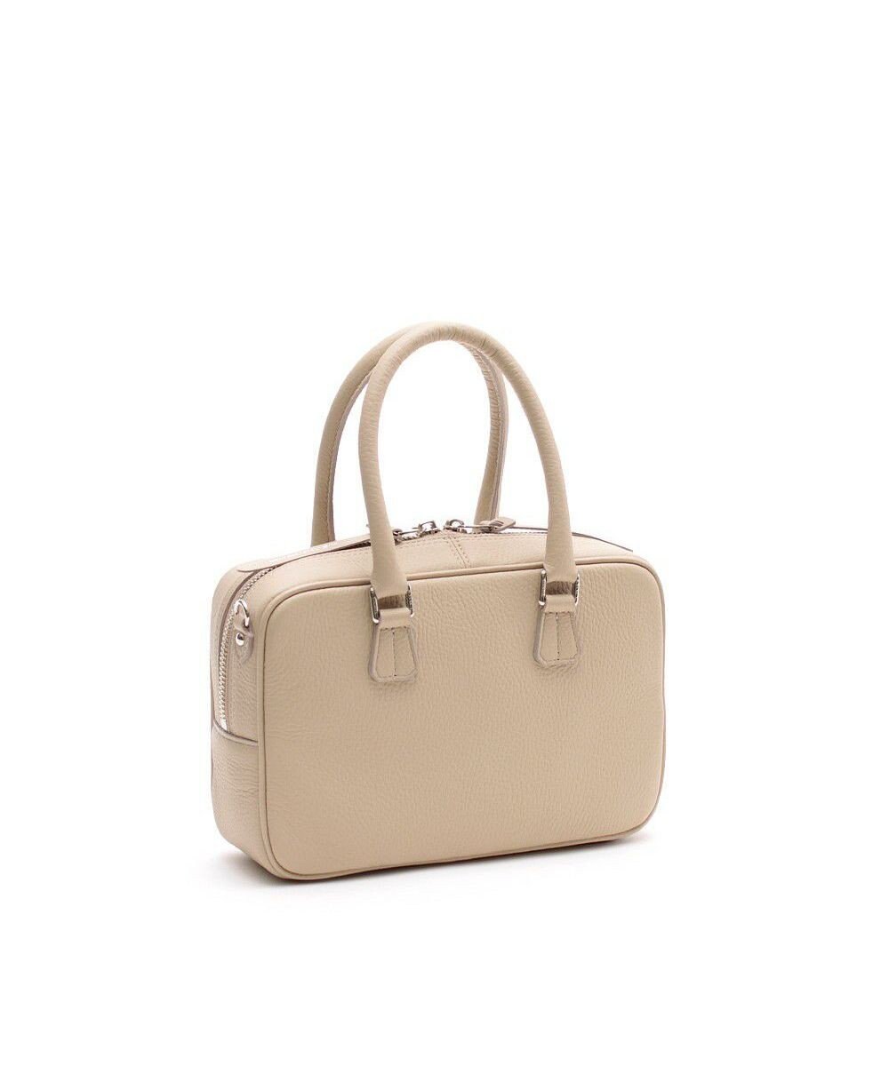 A.D.M.J. スワロフスキー・クリスタル　牛革　ボストンバッグ　23cm 