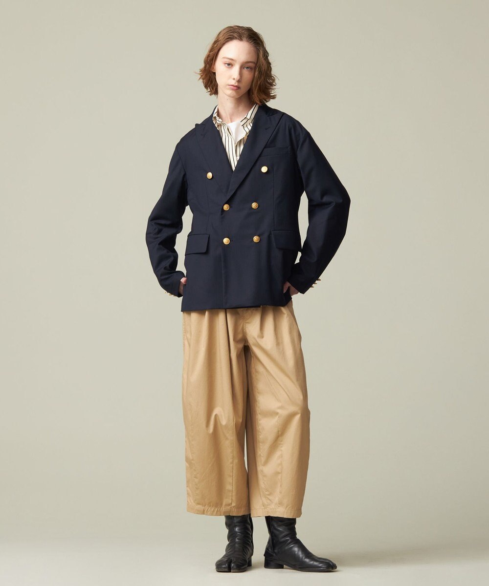 J.PRESS YORK STREET 【UNISEX】バギーフィットパンツ 