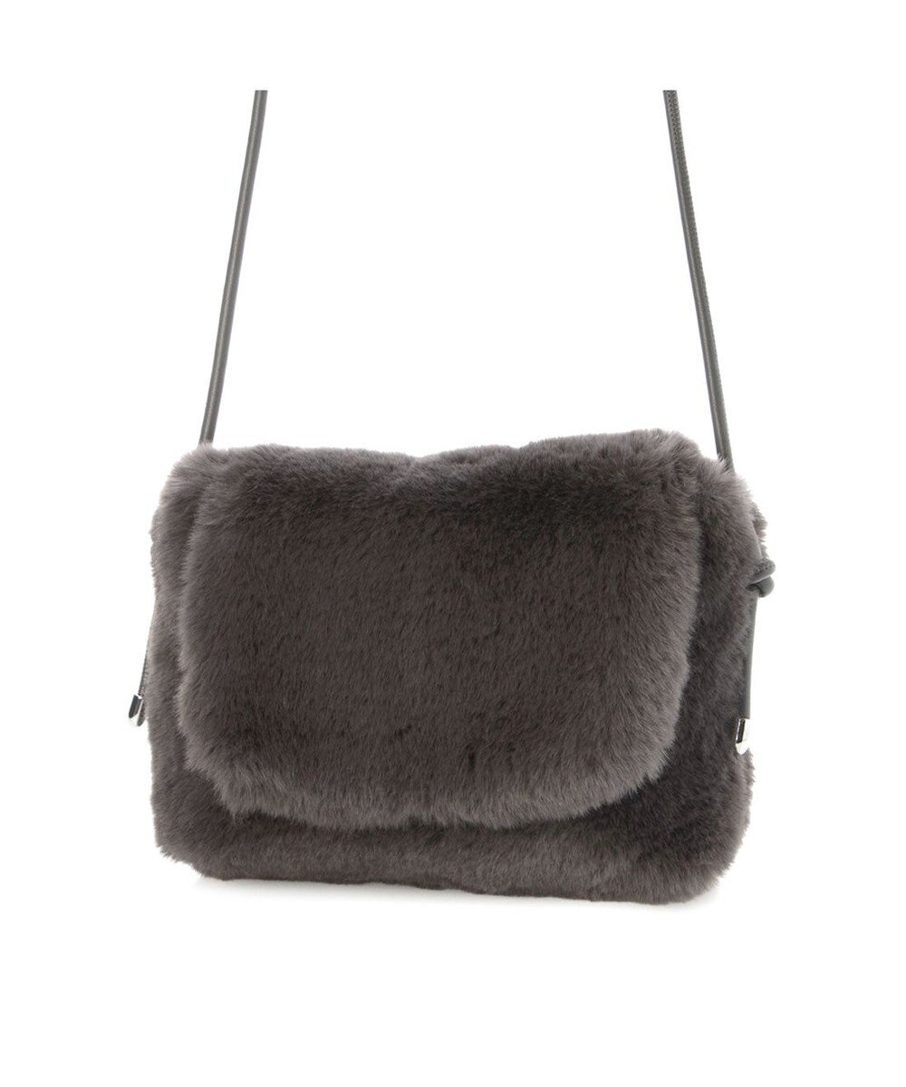 UNBILLION カシュカシュ cachecache / エコファーシンプルフラップショルダー 