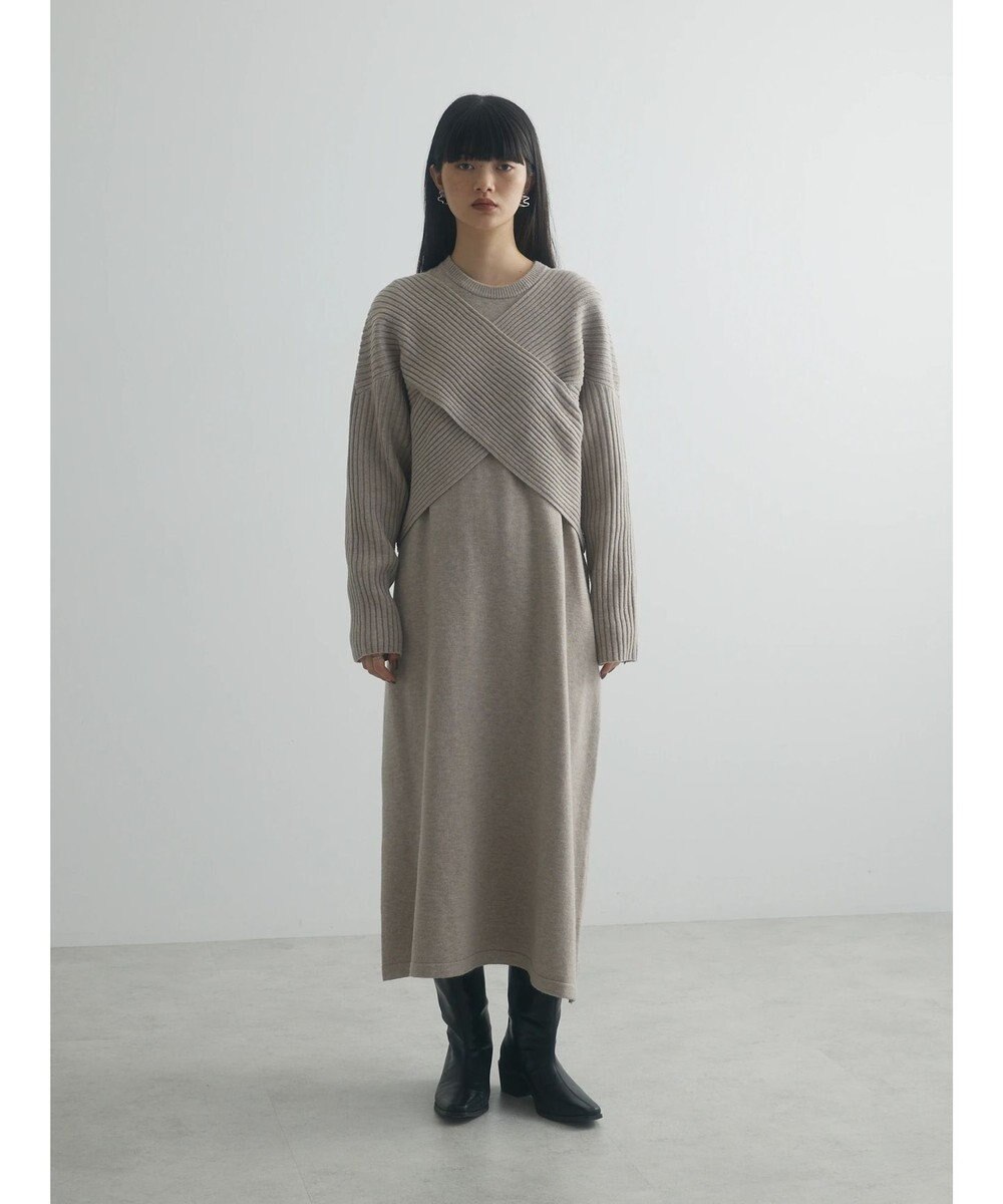 Green Parks armonia. ＳＥＴ２点ニットワンピース 