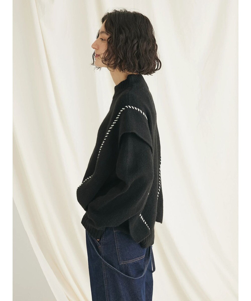 CRAFT STANDARD BOUTIQUE ハンドステッチニットプルオーバー 