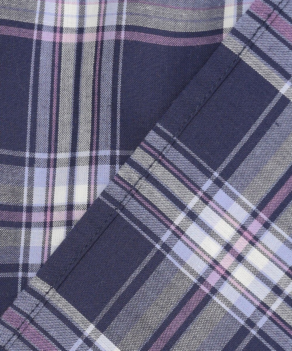 組曲 KIDS 【110-140㎝】プランタンチェック ブラウス 