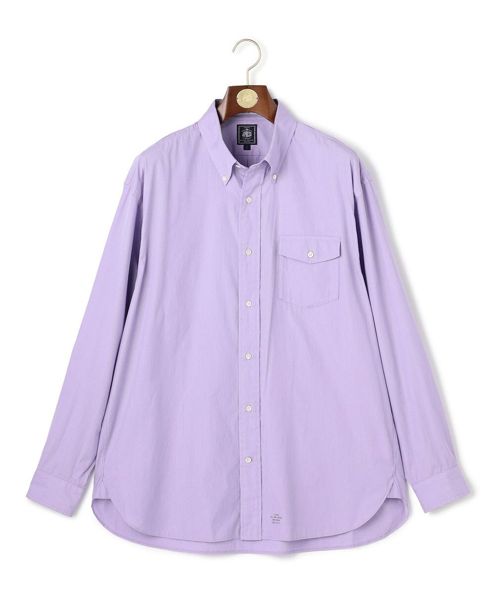 J.PRESS MEN 【J.PRESS ORIGINALS】SOKTAS Meander Garment Dye B.D. Shirt / Baggy-Fit 