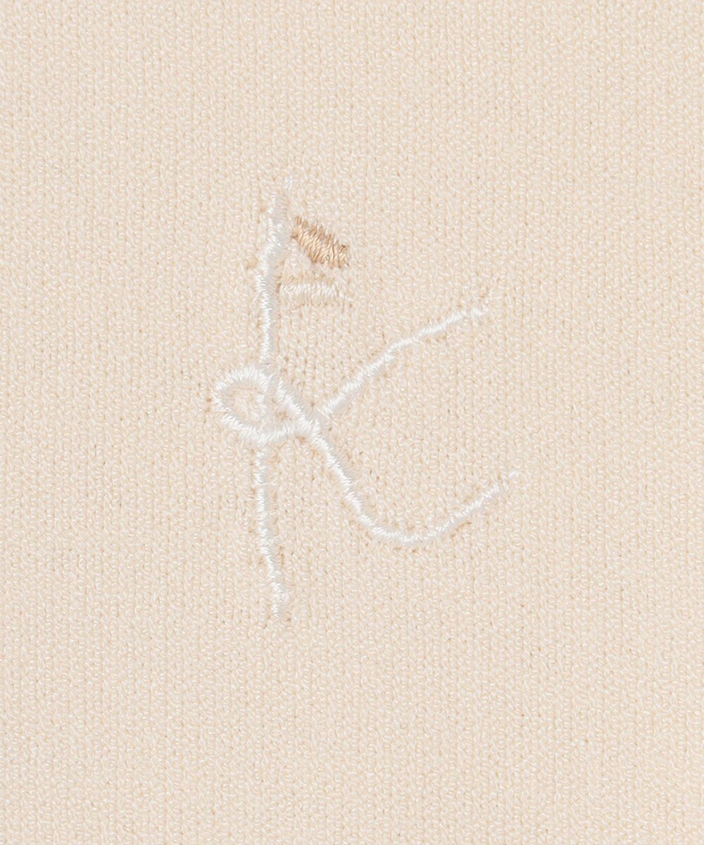 組曲 KIDS 【110-140cm】リボンインターシャニット カーディガン 