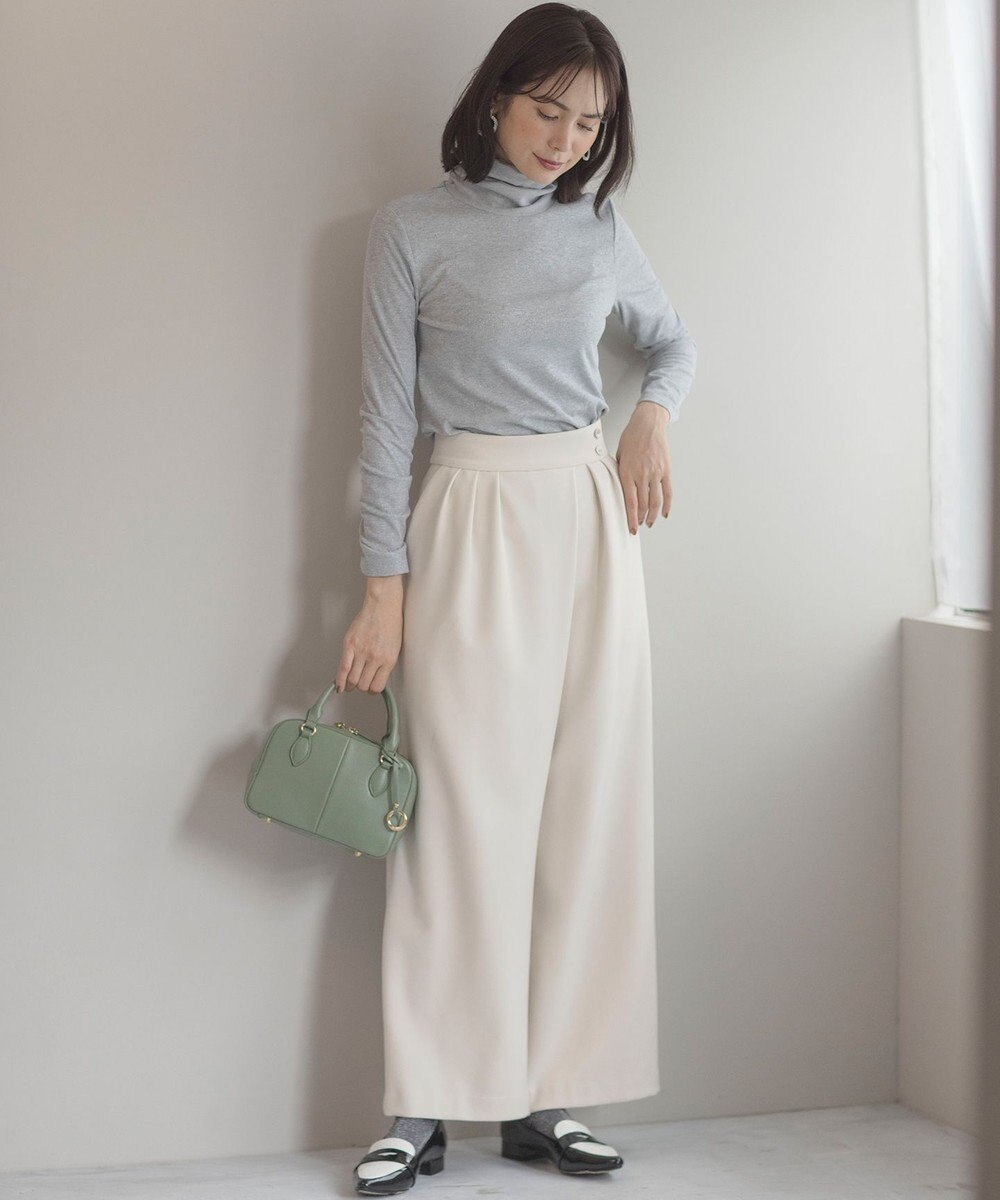 組曲 S ラメチュールコンビタートル カットソー 