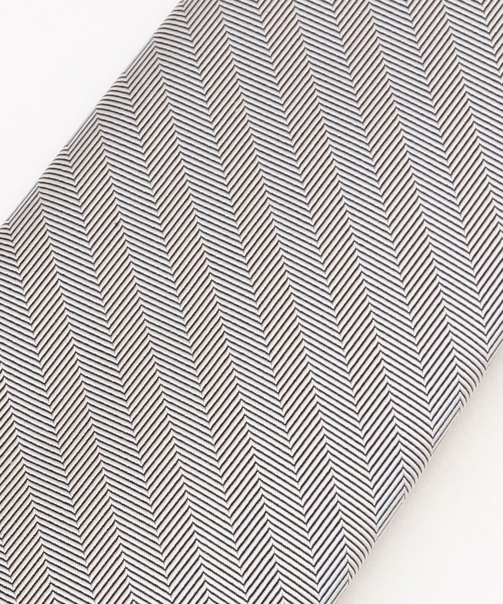 J.PRESS MEN 【FOMARL COLLECTION】シャドーヘリンボーン フォーマルネクタイ 