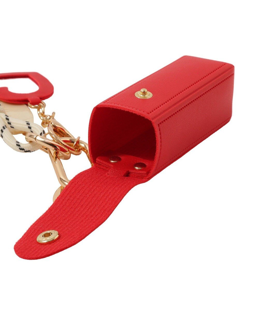 earth music&ecology リップケース付きマルチハートチャーム 