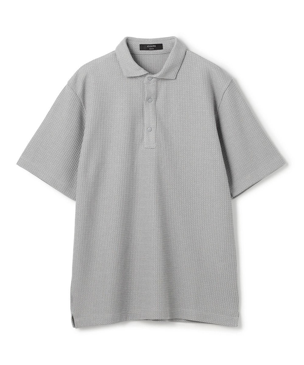 JOSEPH HOMME 【新型】メランジクロスジャージー　ポロシャツ 