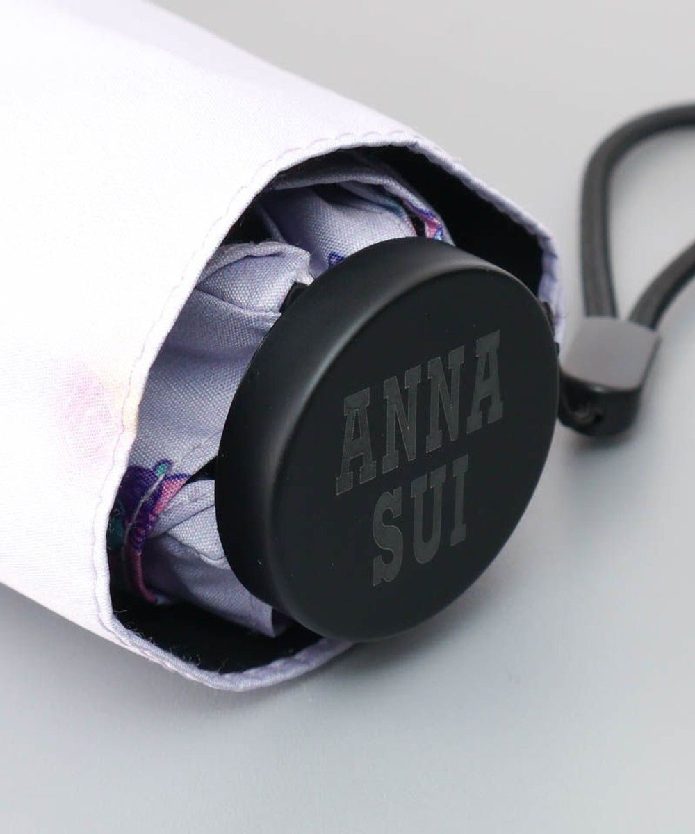 AURORA 【 ANNA SUI（アナ スイ）】マイメロディ&クロミ 晴雨兼用傘（折りたたみ傘）総柄 
