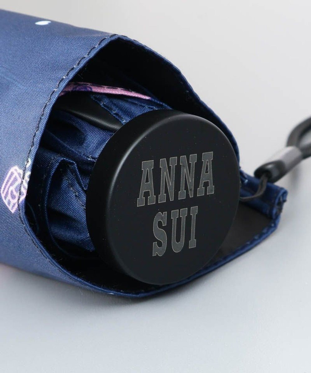 AURORA 【 ANNA SUI（アナ スイ）】マイメロディ&クロミ 晴雨兼用傘（折りたたみ傘）総柄 