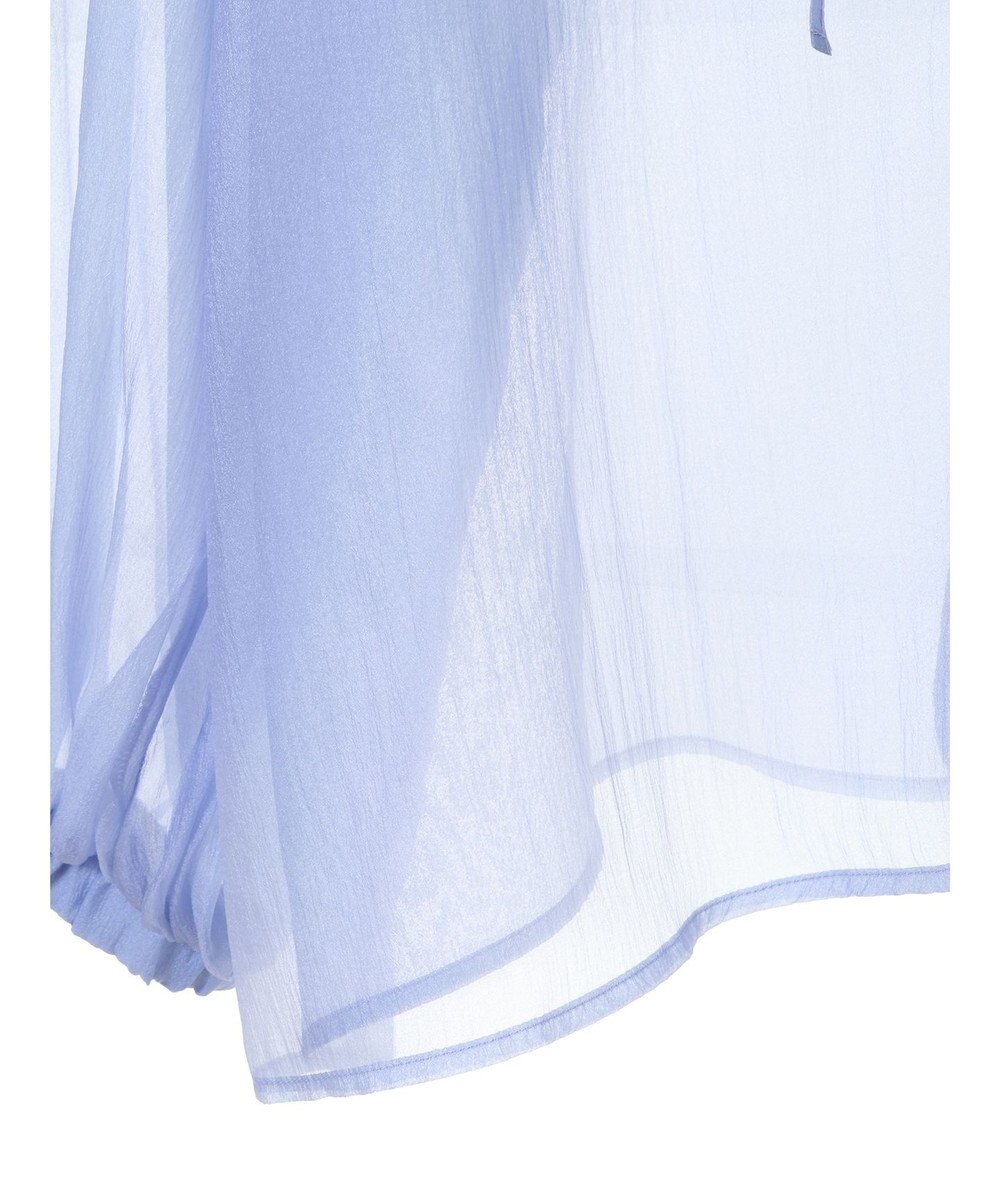 earth music&ecology シアーリボンシャツ 