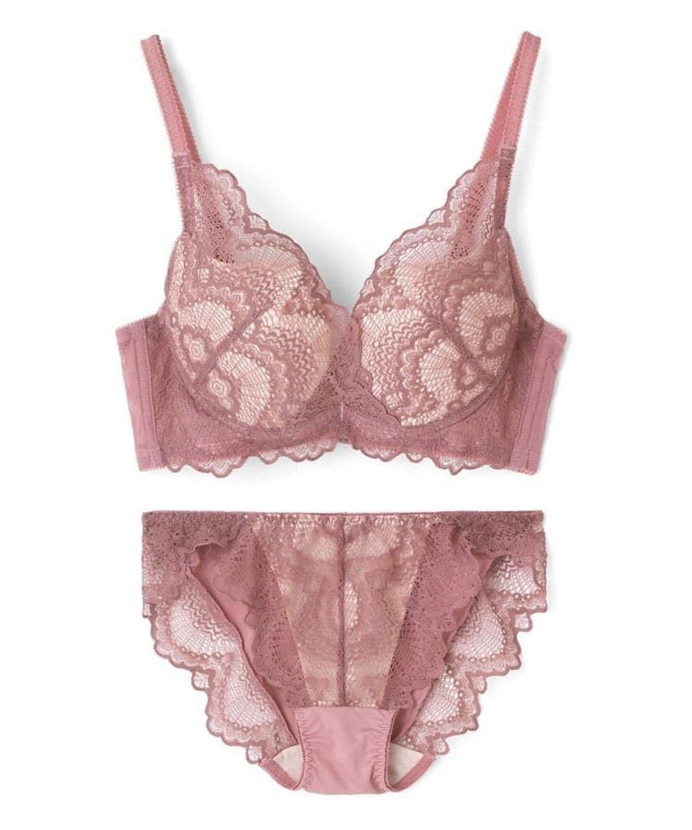 San-ai Resort（三愛水着楽園） 【新色追加】 カシュクール脇高ブラジャー＆ショーツ 