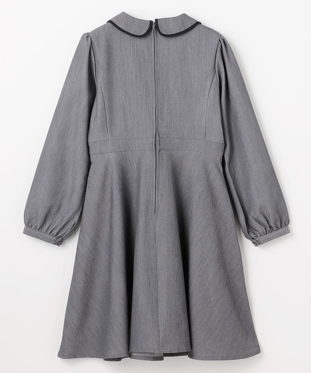 組曲 KIDS 【150-170㎝】 クラシカルグレーワンピース 